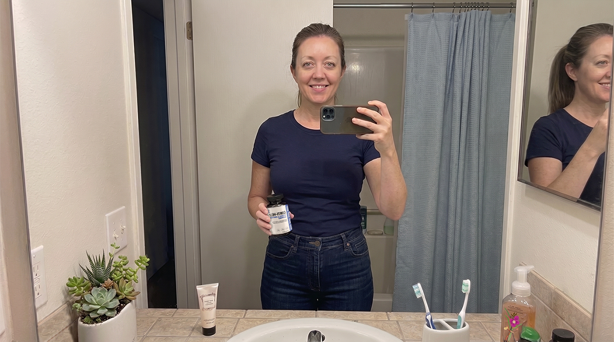 Week 2-3 progress — jeans fitting easier and midsection less puffy