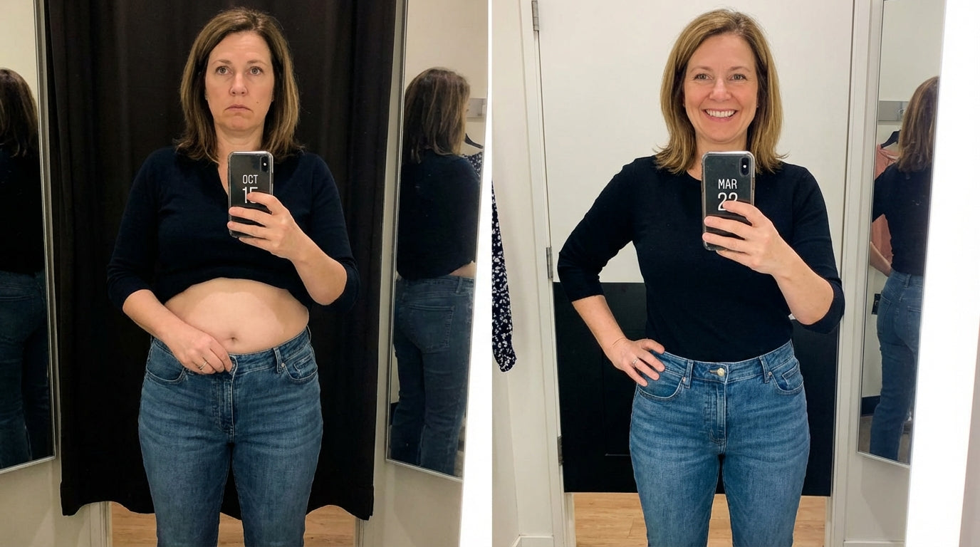 Customer before and after results with Corti-Help