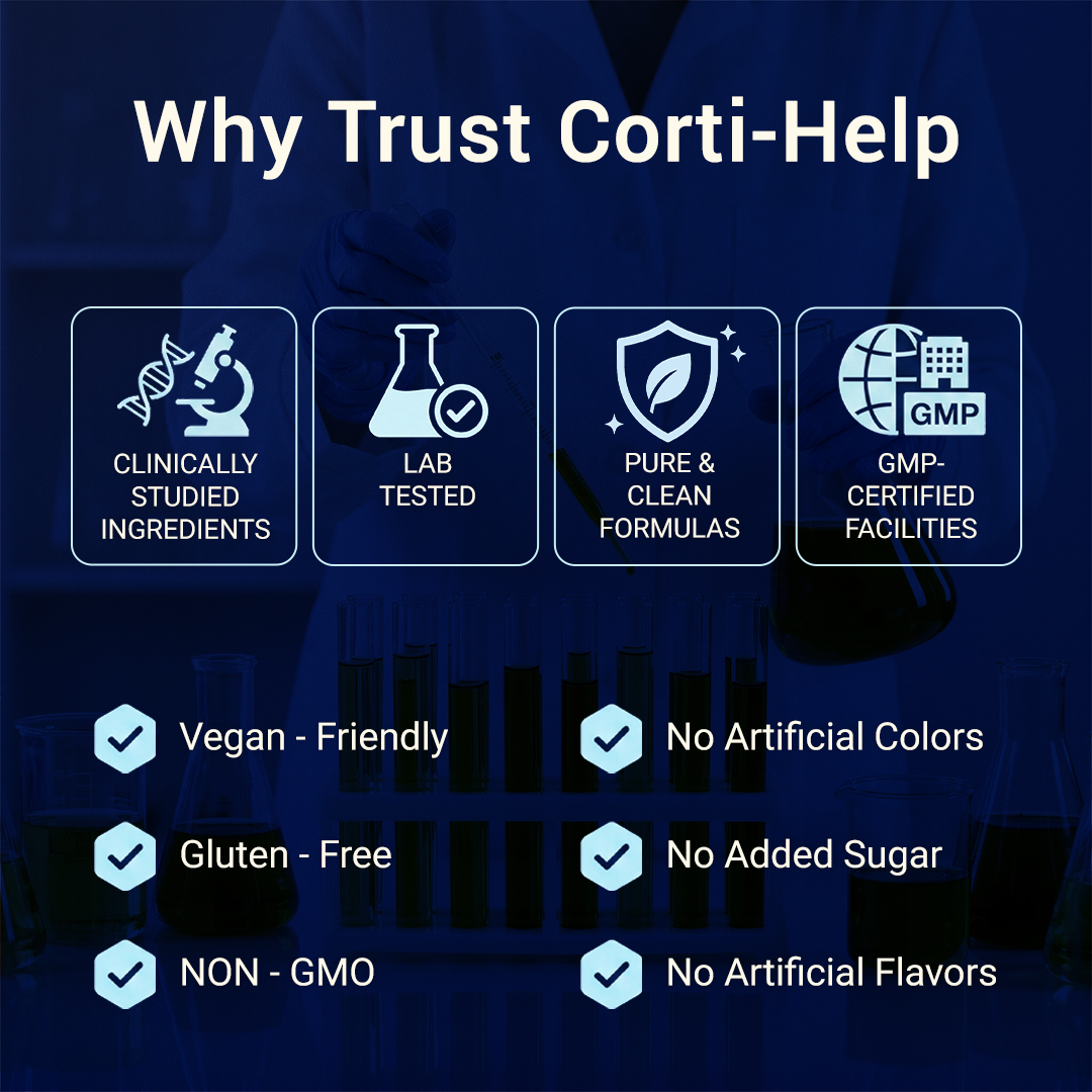 CORTI-HELP STRESS & CORTISOL RELIEF