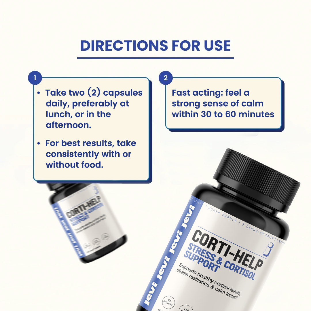 CORTI-HELP STRESS & CORTISOL RELIEF