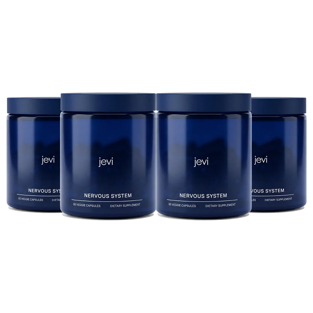 Four jars of Jevi Nervous System