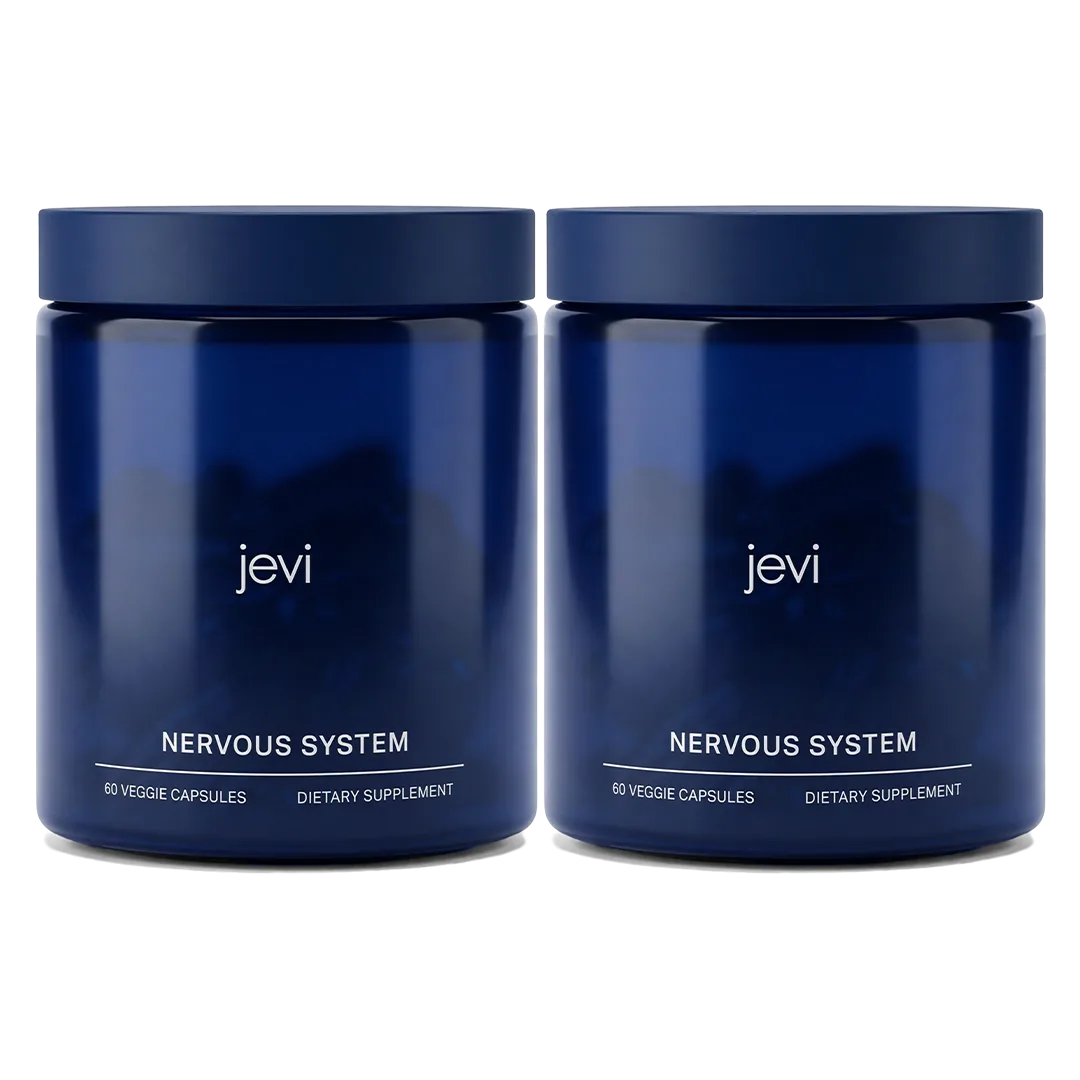 Two jars of Jevi Nervous System